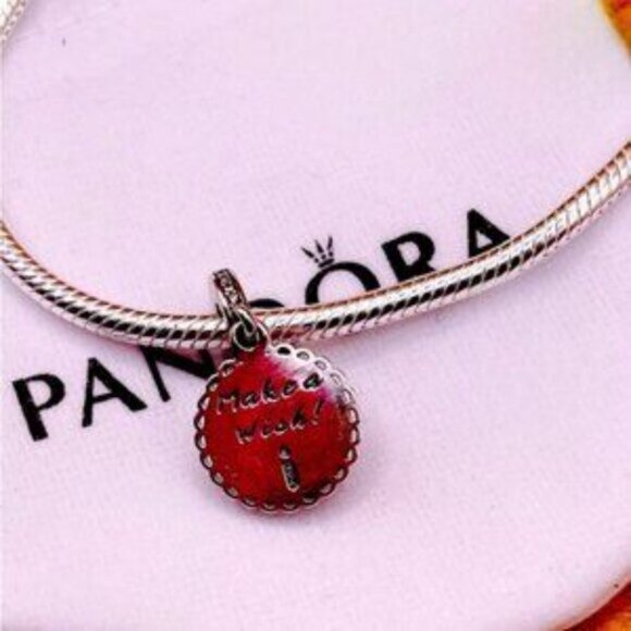 Pandora Happy Birthday Charm Make a wish - Picture 4 of 4